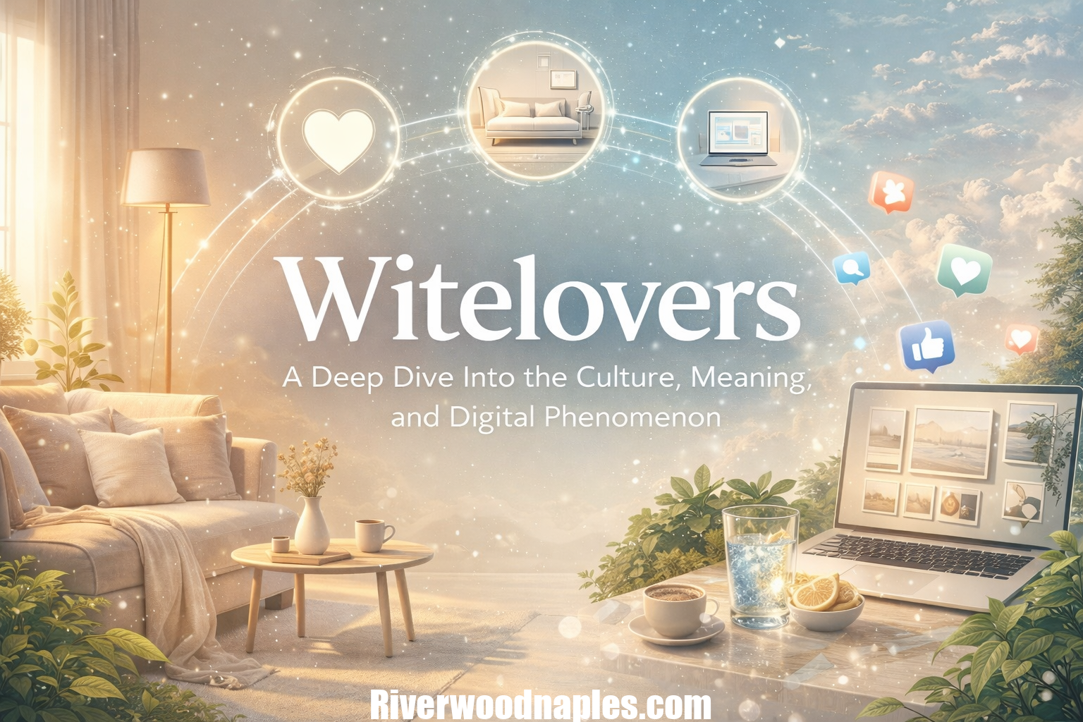 A diverse group of people engaged in creative and mindful activities, representing the Witelovers community